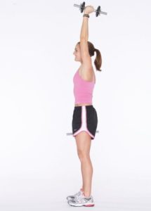 overhead dumbell